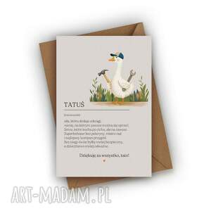 kartka na dzień taty - tatuś okazji dnia ojca