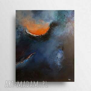 abstrakcja - obraz akrylowy 60/50 cm