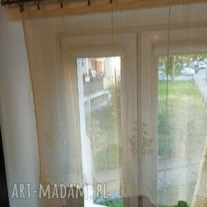 dom firanka szydełkowa