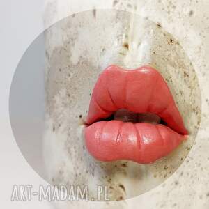 kubki magdalena - kubek zębuszka pojekmość 350 ml, ceramika artystyczna
