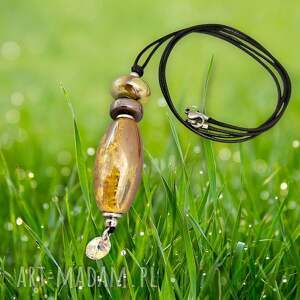 wisior ceramiczny LIVIO z kryształkiem Swarovskiego