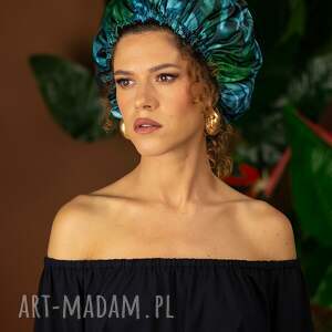 czepek ochronny - czapka turban tropical beret