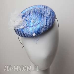 handmade ozdoby do włosów disco blue
