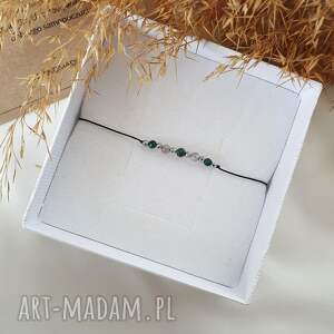 lei handmade byk bransoletka dla znaku zodiaku, kamienie naturalne, agat