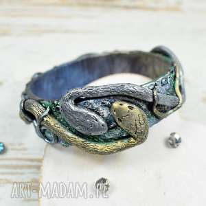 oryginalna bransoletka węże, wąż, biżuteria pomysł na prezent