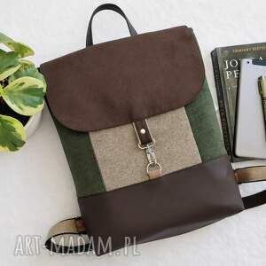 Damski plecak, do pracy, na rower