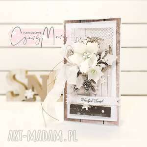 scrapbooking kartki kartka świąteczna w pudełku #103