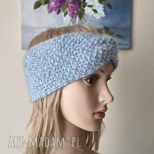 Rezerwacja dla Pani Anny Sz - niebieskie dodatki handmade (zamówienie specjalne)