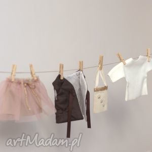 zestaw ubranek - pudrowy róż z gorzką - przytullale