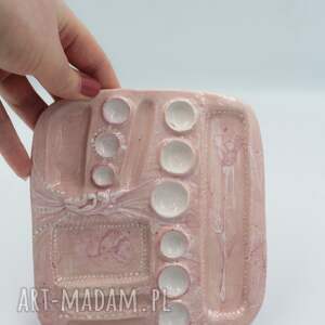 radziuk gallery ceramiczna paleta malarska do mieszania farb paletka z ceramiki