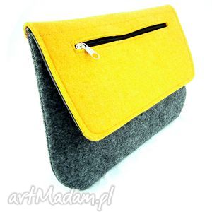 ręcznie wykonane yellow clutch