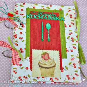 ręczne wykonanie scrapbooking albumy książka kucharska