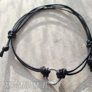 Prezent Bransoletka na sznurku męska, ze sznurka