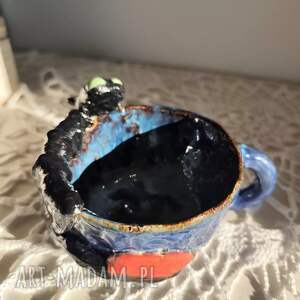 kubek ceramiczny ze Szczerbatkiem, ceramika, filiżanka