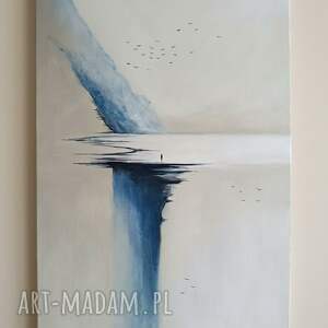 Pejzaż abstrakcyjny - obraz akrylowy 60x40 cm