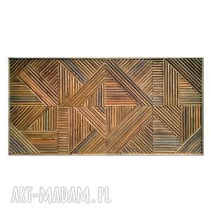 ręcznie wykonane dekoracje obraz z drewna, dekoracja ścienna /145/