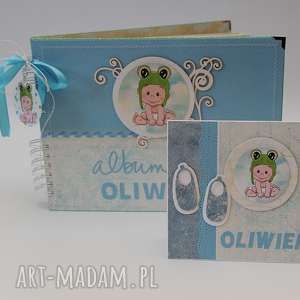 ręcznie robione scrapbooking albumy album pamiętnik z kartką