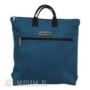 4w1 wodoodporny A4 morski turkus, torbo, plecak