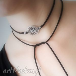 ręcznie zrobione naszyjniki choker - naszyjnik