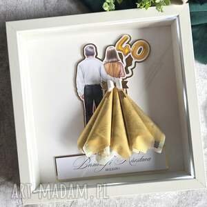 pomysł na święta upominki Wyjątkowy prezent na rocznicę ślubu - ramka