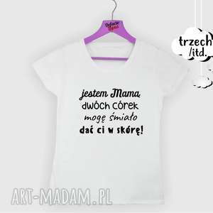 handmade koszulki koszulka z nadrukiem ciążowym, dla kobiety w ciąży