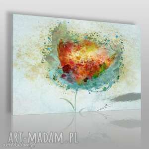 obraz na płótnie - artystyczny kwiat - 120x80 cm - VAKU DSGN dom obrazy