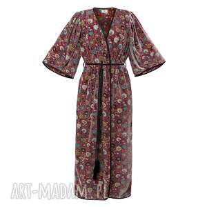 royal silk, szlafrok sukienka bathrobe jedwabna dress