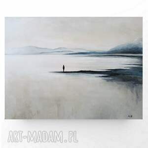 Samotność - obraz akrylowy na płótnie 30x40 cm