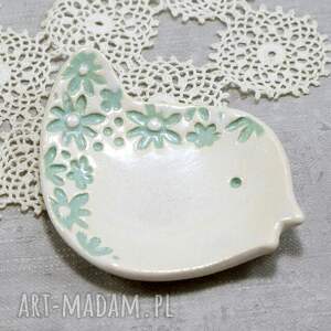 ręcznie wykonane ceramika talerzyk pod biżuterię