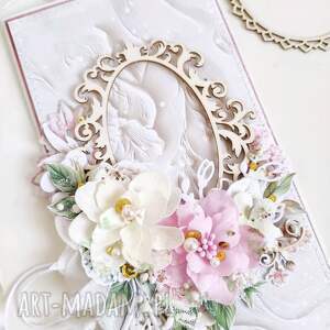 Prezent Kartka ślubna, ręcznie robiona