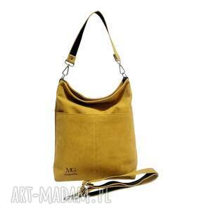 Duża torba miejska Classic XL wodoodporna miodowa nowa, XXL