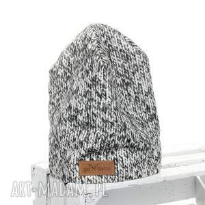 ręcznie robione czapki czapka beanie dzianinowa unisex