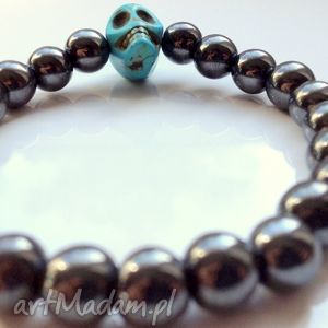 handmade turquoise skull