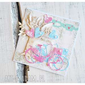 handmade scrapbooking kartki walentynki / ślub / miłość