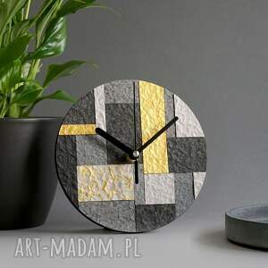 handmade zegary nowoczesny zegar z ekologicznych materiałów