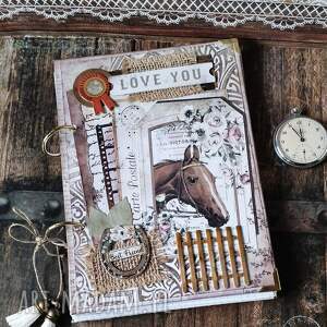 🏇 Pamiętnik miłośniczki koni, koń przyjaciel, podkowa koniczyna