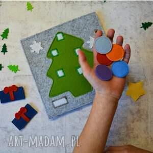 świąteczna książeczka, prezent pod choinkę, na święta