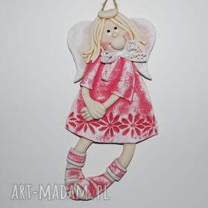 Elżbietka ma pomysł - aniołek z masy solnej, prezent