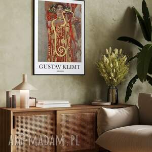 plakat gustav klimt hygieia - format 40x50 cm prezent, sztuka