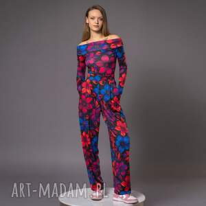 Julietta Flower Power - bluzka z odsłoniętymi ramionami, efektowna