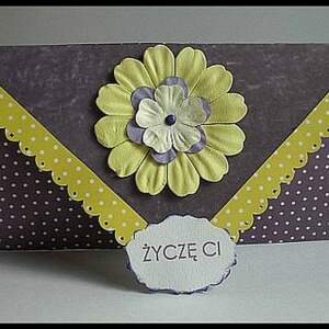 handmade scrapbooking kartki fiolety