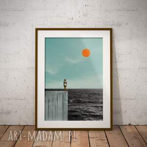 dapidoka plakat miło cię widzieć 30x40cm podróżnika, prezent