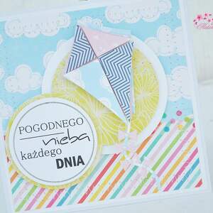 ręcznie wykonane scrapbooking kartki kartka dla dziecka