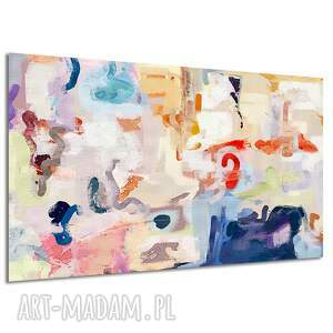 Obraz na płótnie ABSTRAKCJA 54 nowoczesny 120x80, płótno