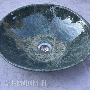 świąteczny prezent, umywalka wielka misa z gliny