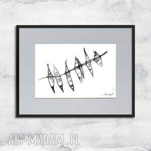 grafika z ramą - nr 14, nowoczesna dekoracja, dekoracja na ścianę do biura