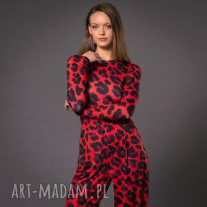 Bluzka basic z długim rękawem - Kate Solar Tropic, efektowna