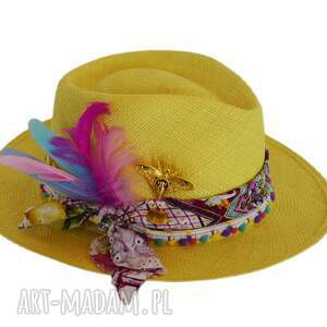 handmade kapelusze kapelusz panamski