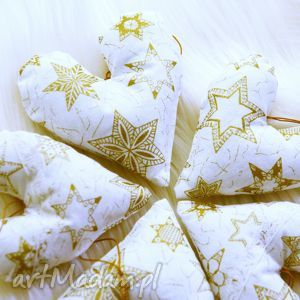serduszka - ozdoby świąteczne, serca, boże narodzenie dekoracje