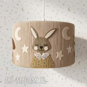 Abażur sufitowy Noc do pokoju dziecka - handmade